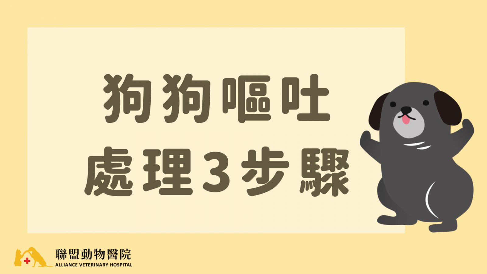 狗狗嘔吐怎麼辦 教你從顏色分辨嘔吐原因及處理3步驟完整介紹 獸醫師好囉嗦 聯盟動物醫院