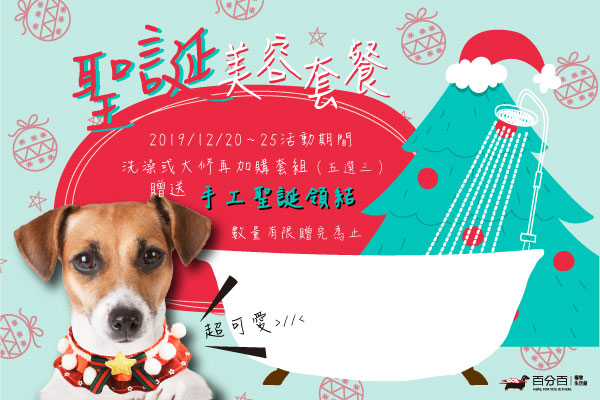 【12月美容活動】贈送聖誕手工領結